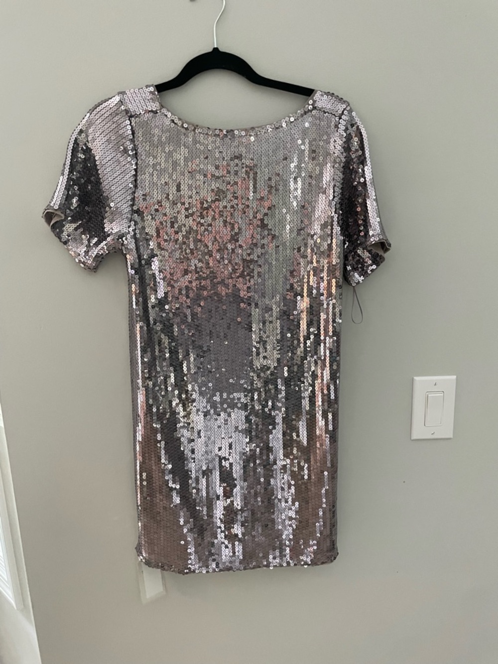 NWT Abercrombie Sequin Shift Dress size S